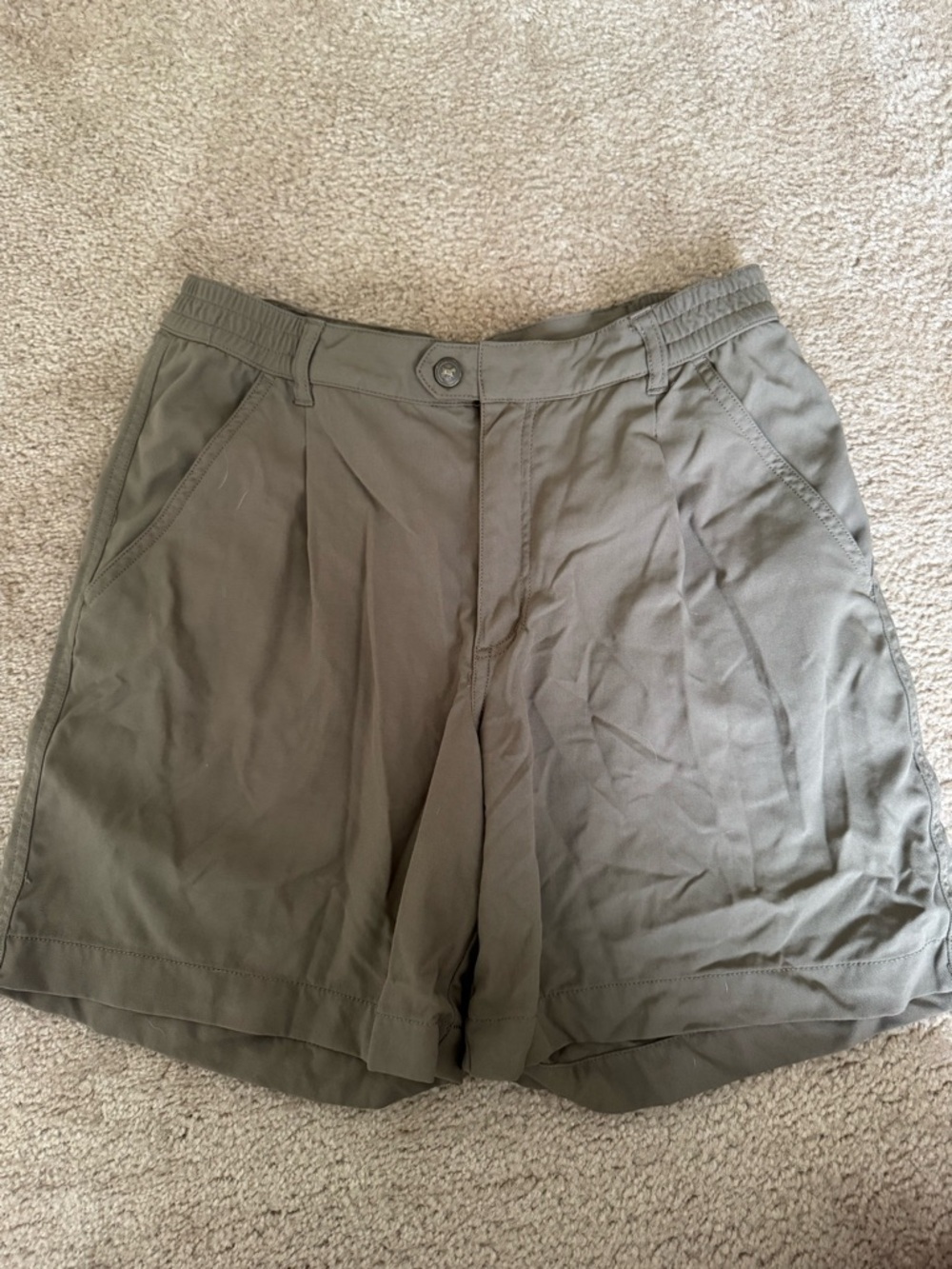 Men's Royal Robbin’s Olive Green Casual Shorts